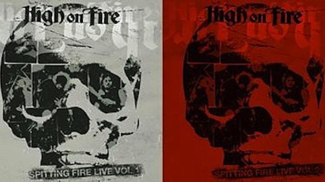 High on Fire Live Album Covers