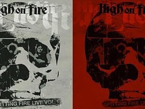High on Fire Live Album Covers