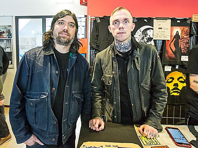 Nate Newton and Jacob Bannon of Converge