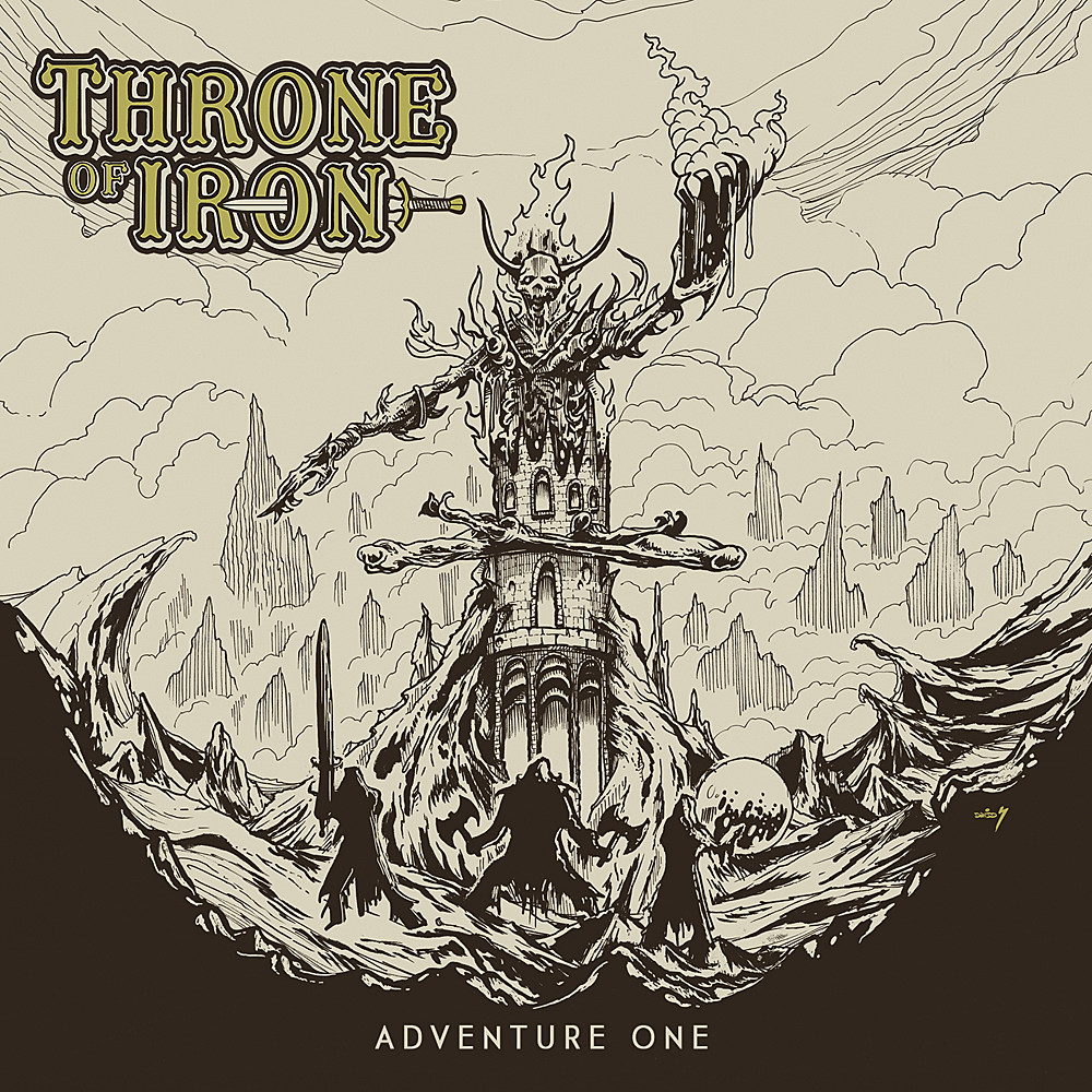 THRONE OF IRON - Adventure One Album art